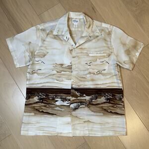 Vintage Kole Kole Hawaiian Camp Shirt Beach Men’s Large